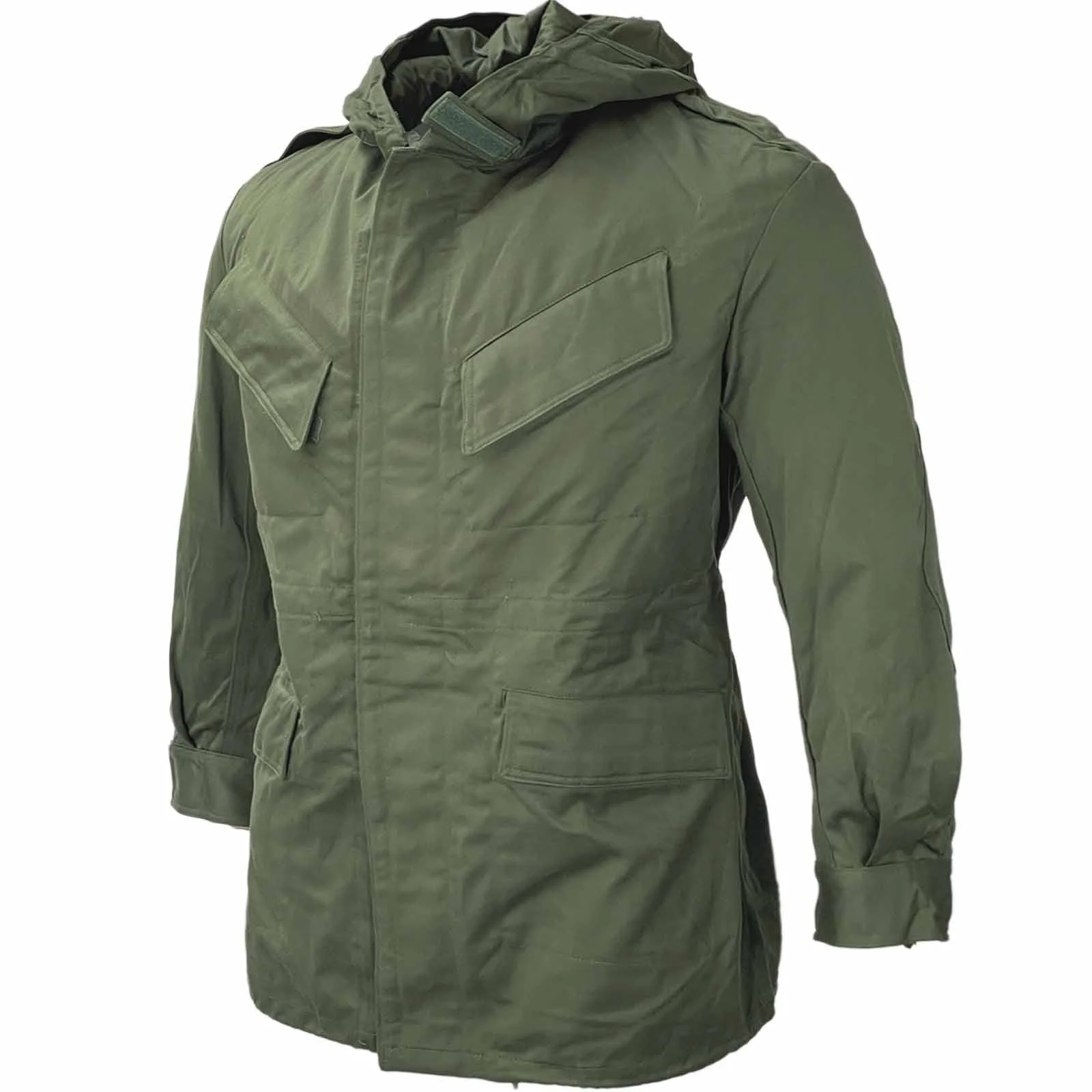 Belgian Army M64 Olive Field Jacket - Waterproof Membrane - Image 3