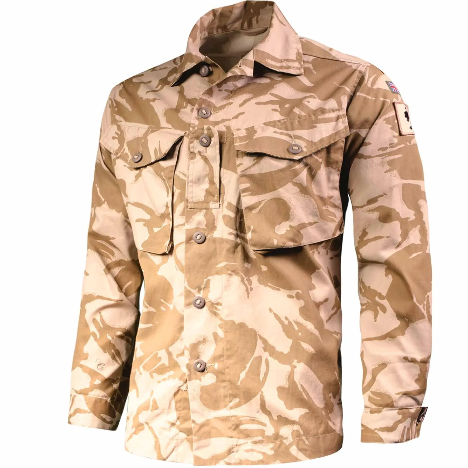 British Army DPM Desert Camouflage Combat Shirt - Image 2