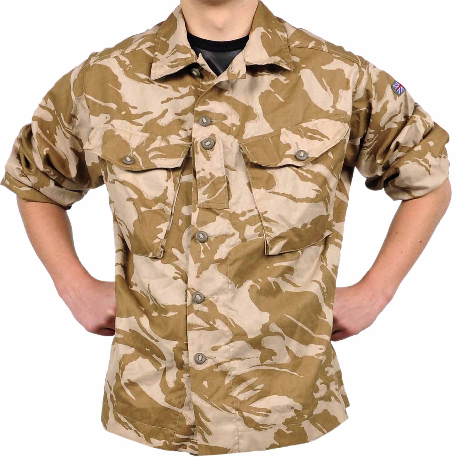 British Army DPM Desert Camouflage Combat Shirt - Image 4