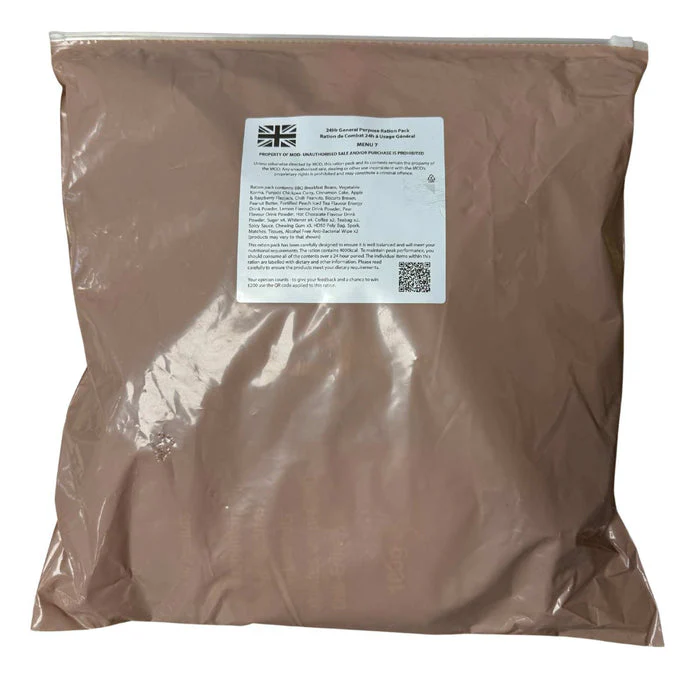 British Army MRE Rations - Box of 10 - Image 2