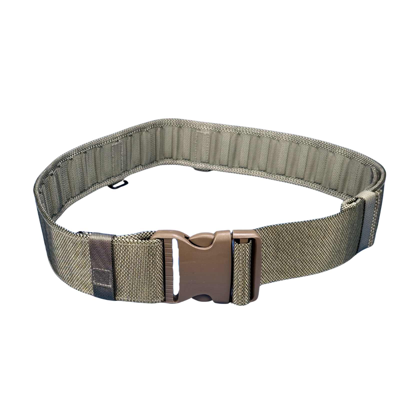 British Army PLCE Light Olive 60mm Waist Belt Webbing ITW Nexus Buckle - Image 2