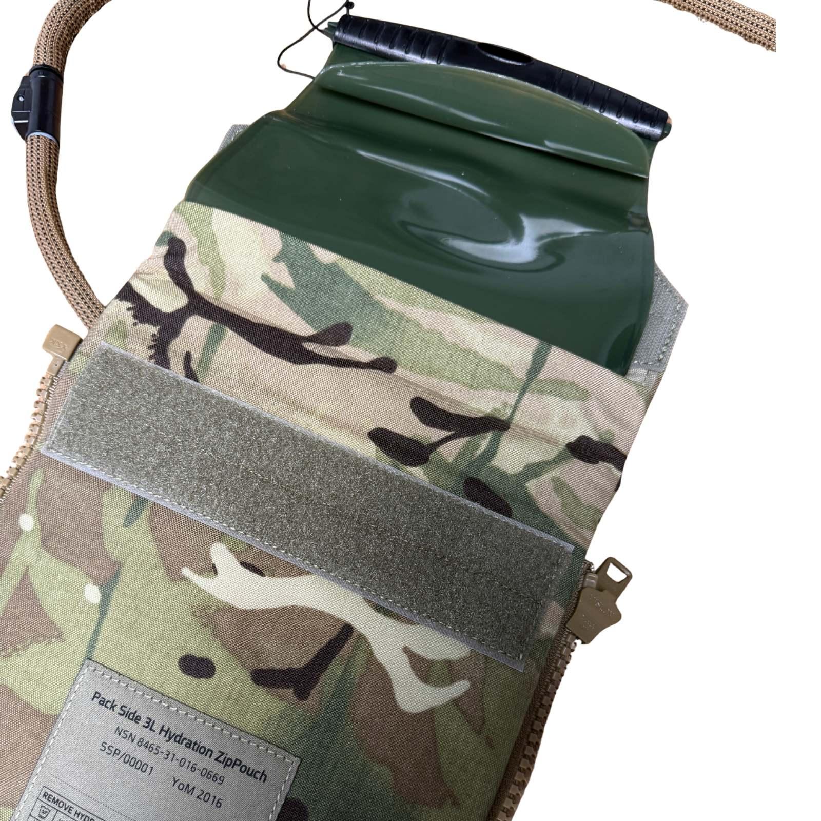 British Army Virtus MTP Hydration Side Zip Pouch - Image 3