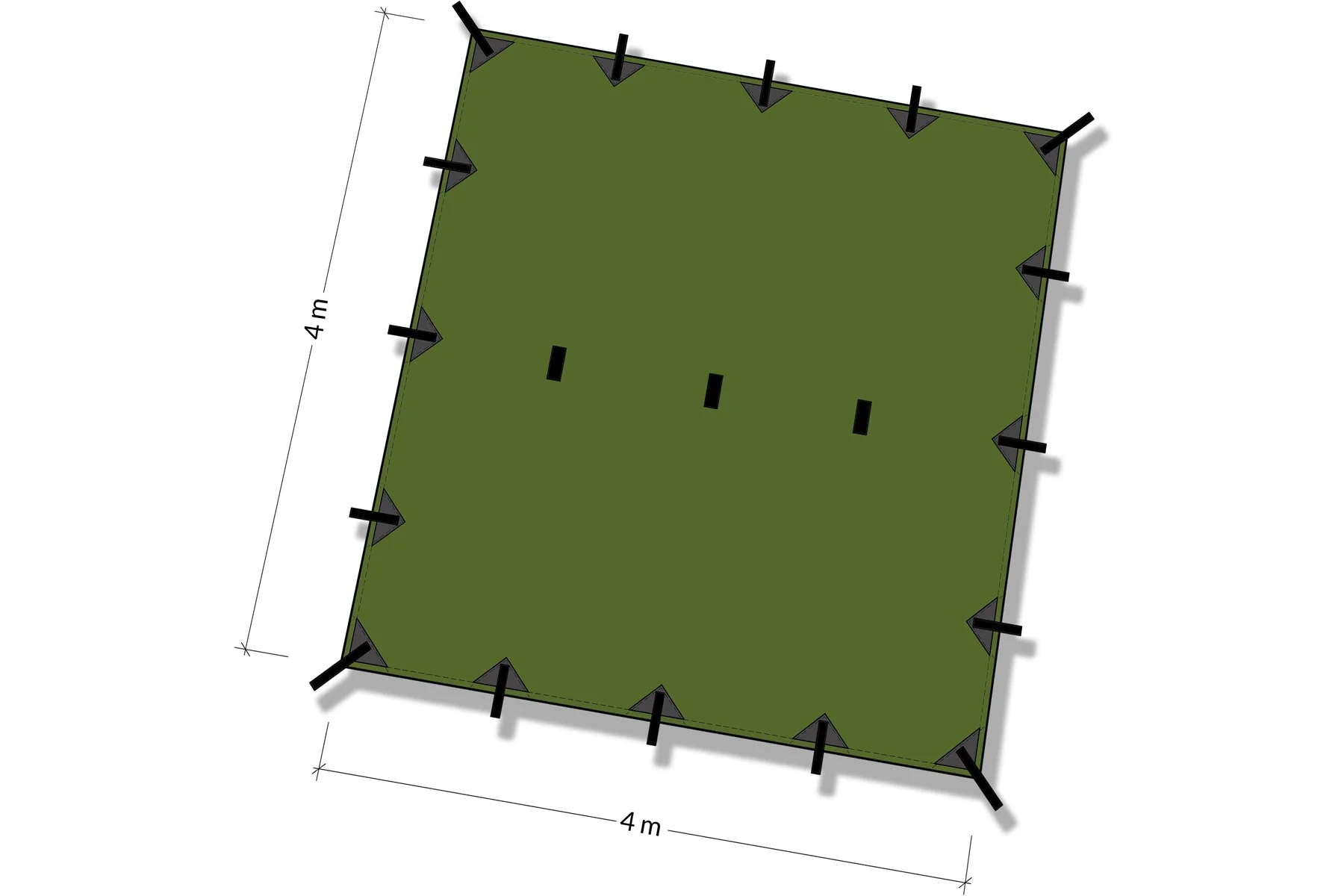 DD Tarp 4x4 meters - Image 3