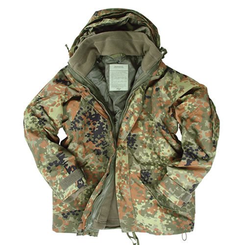 ECWS Gen 1 Military Winter Men Jacket with Fleece - Flecktarn - Image 3