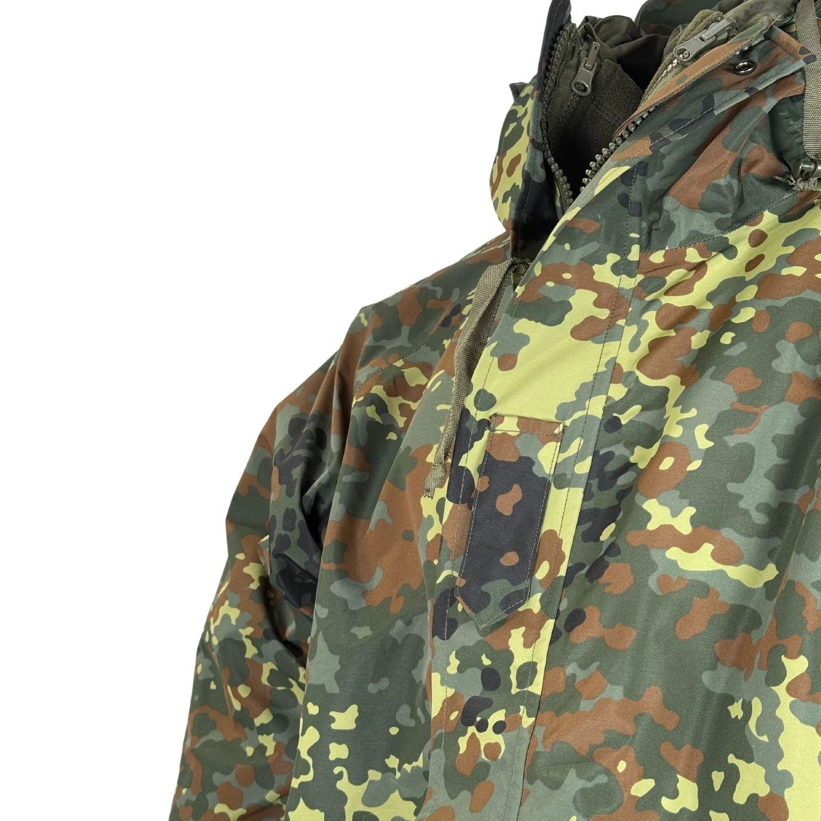 ECWS Gen 1 Military Winter Men Jacket with Fleece - Flecktarn - Image 4