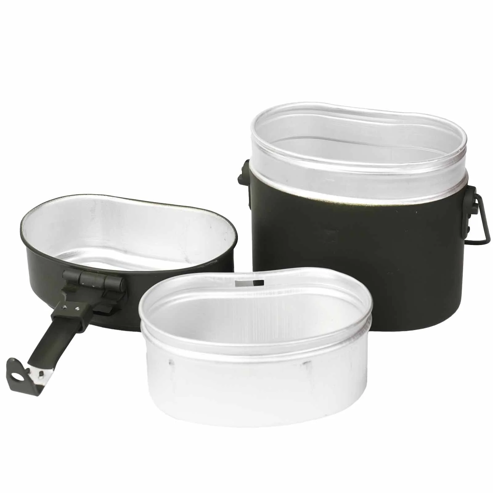 German Army 3 Piece Aluminium Mess Kit - Image 4