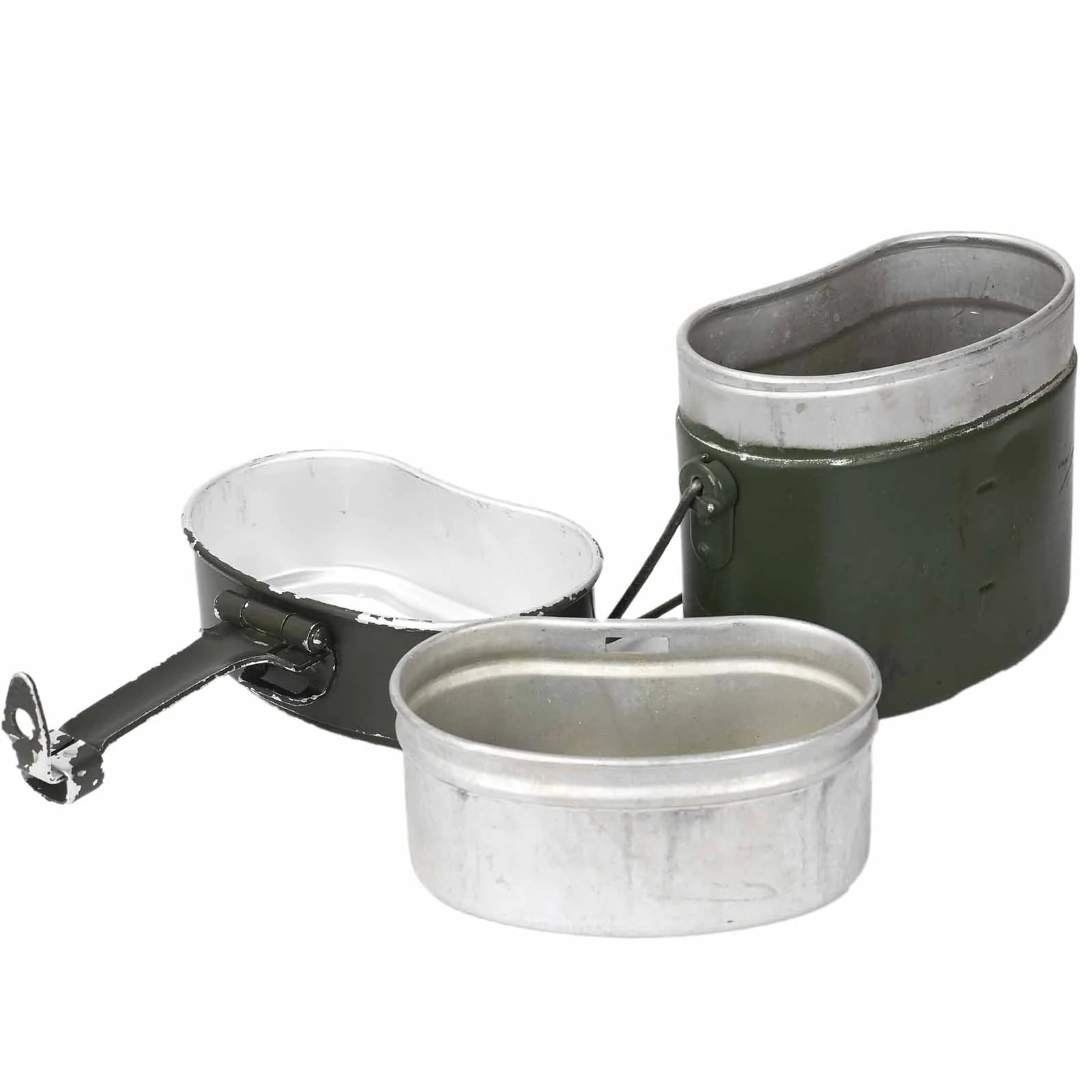 German Army 3 Piece Aluminium Mess Kit - Image 6