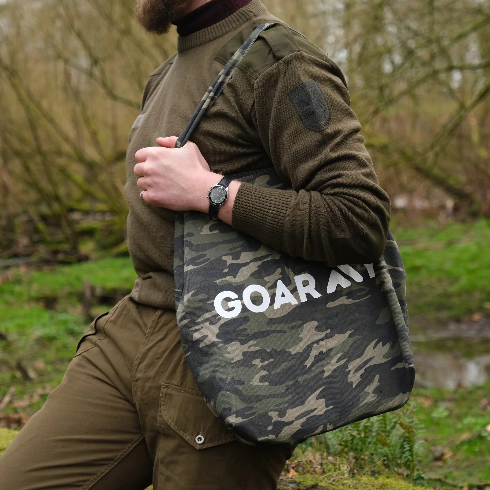 GoArmy Cotton Camo Tote Bag - Image 5