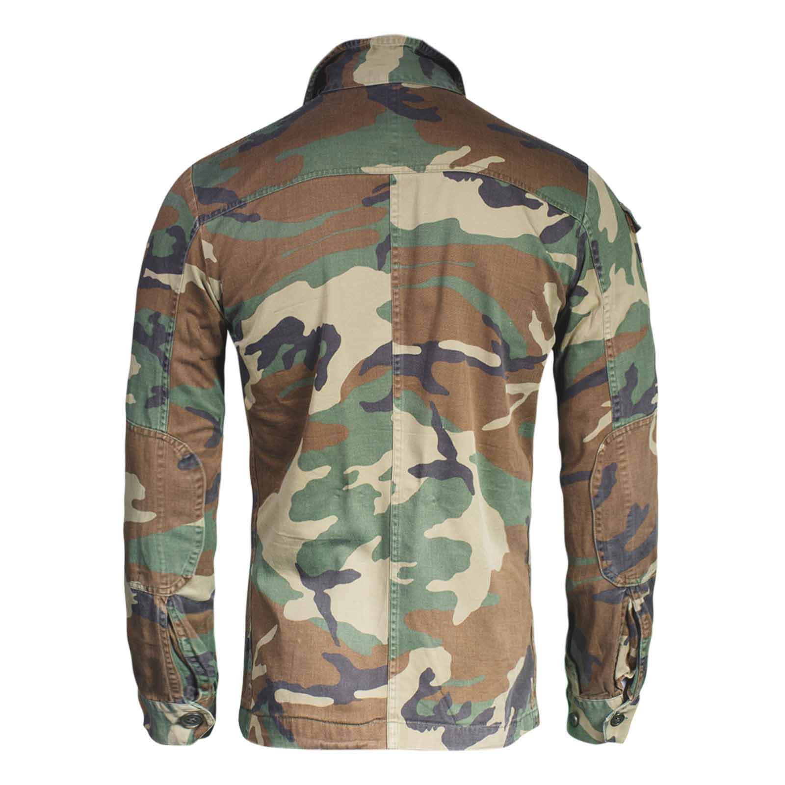 Italian Army Woodland Camouflage Combat Shirt - Image 3