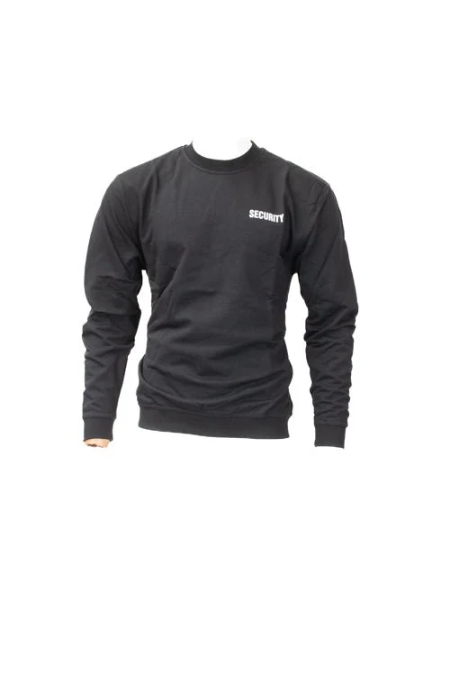 Mil-Tec Black SECURITY Sweatshirt - Image 4
