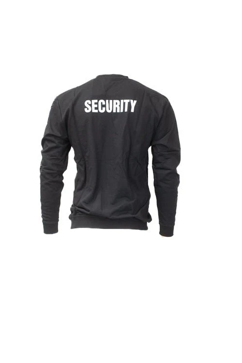 Mil-Tec Black SECURITY Sweatshirt - Image 6