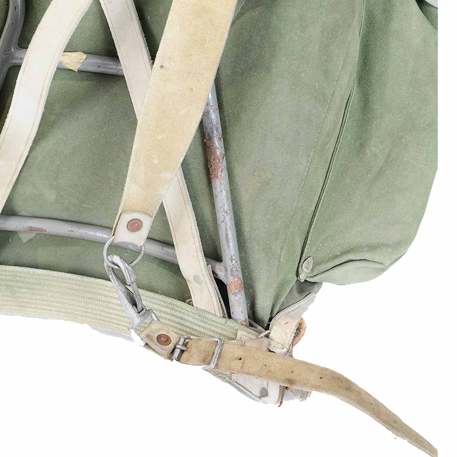 Norwegian Vintage Rucksack Olive - Image 5