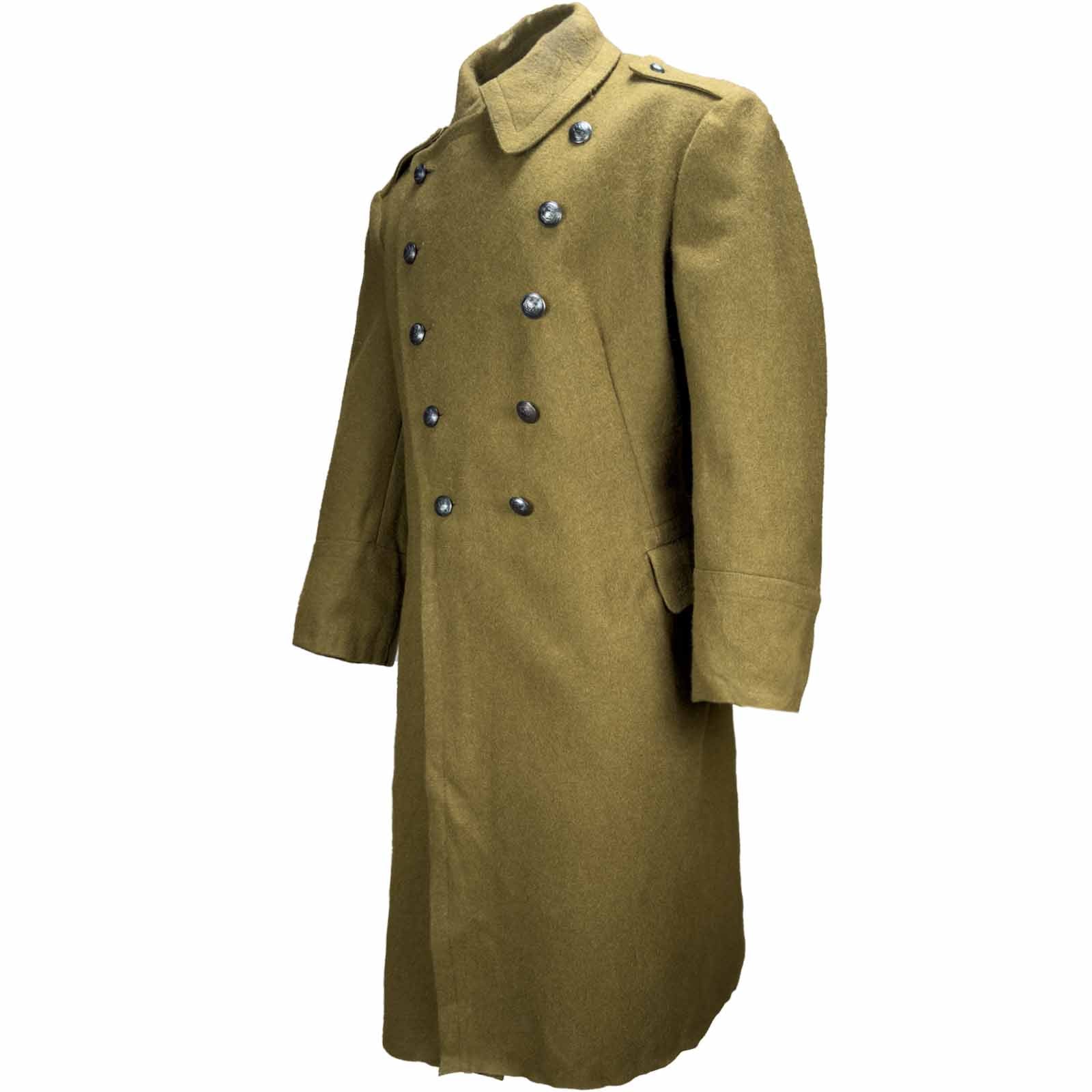 Romanian Army Vintage Wool Greatcoat - Image 3