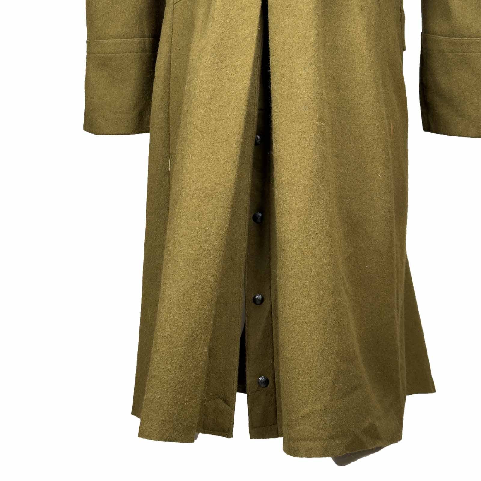 Romanian Army Vintage Wool Greatcoat - Image 4