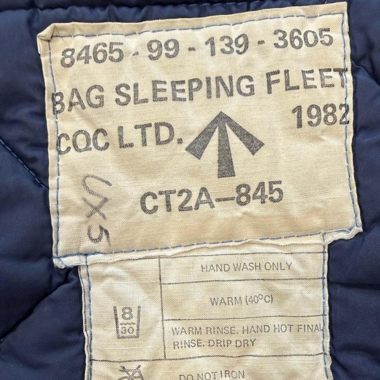 Royal Navy Vintage Fleet Sleeping Bag - Image 4