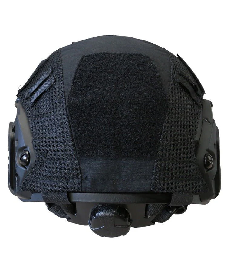 Tactical Fast Helmet Cover Black - Image 3