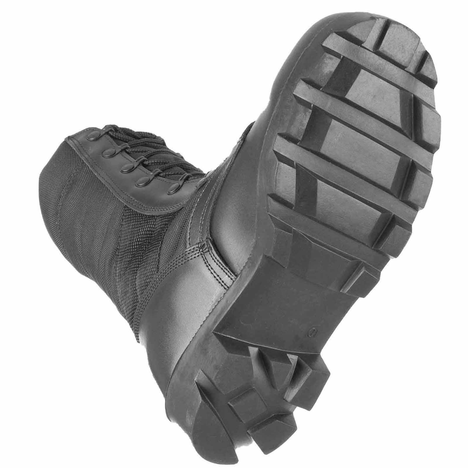 British Army Black Wellco Jungle Boots - Image 3