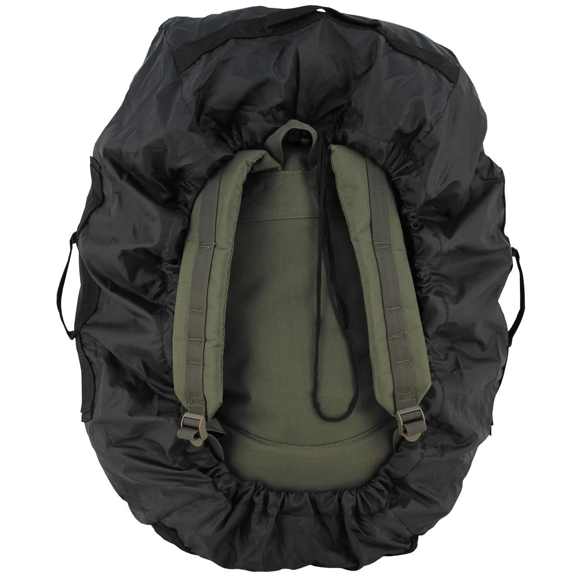 Waterproof Black Rucksack Cover 50-70L - Image 4