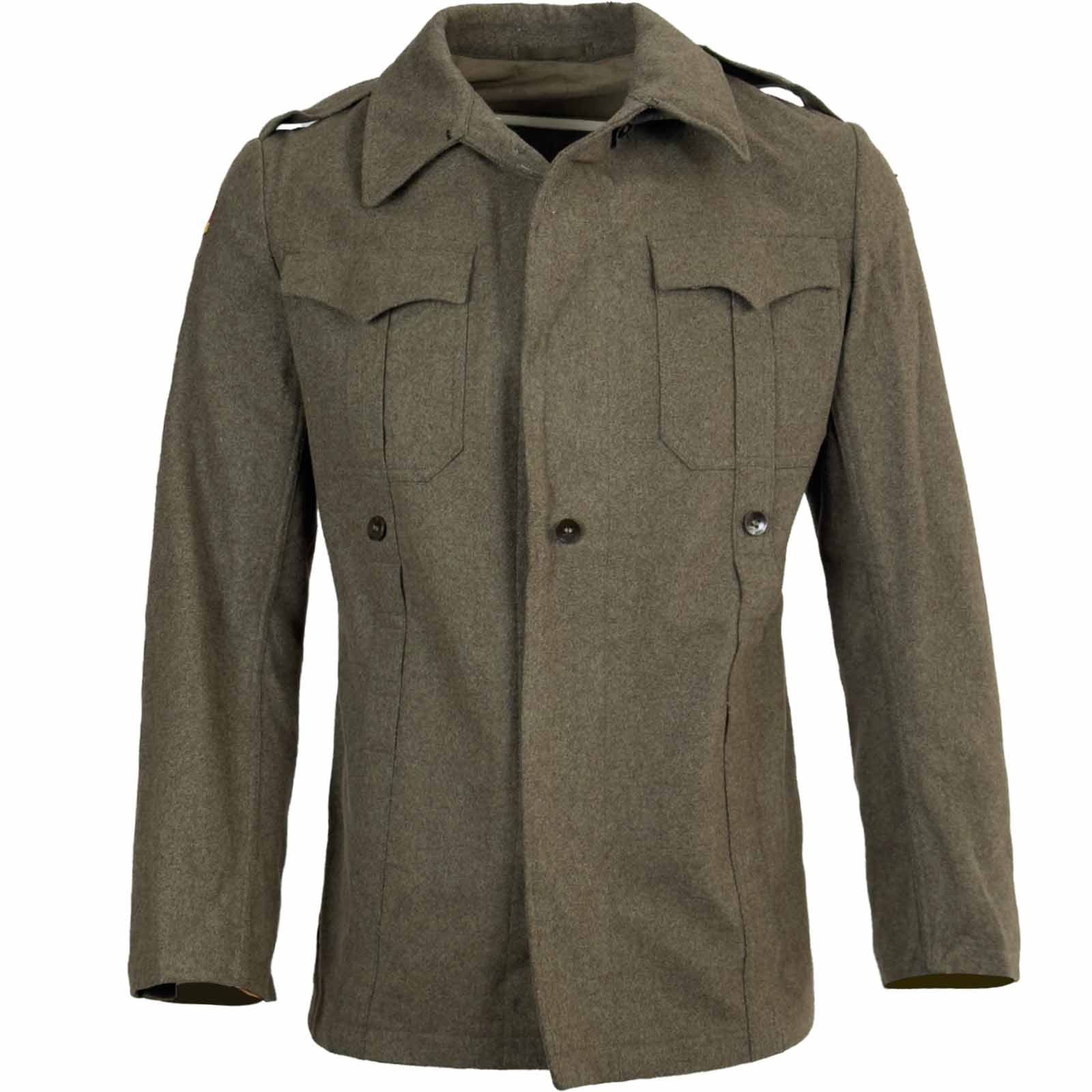 West German Army 1960's Vintage Wool Field Jacket - Image 3