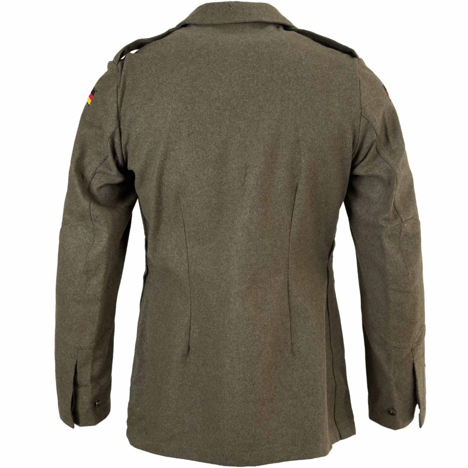 West German Army 1960's Vintage Wool Field Jacket - Image 4